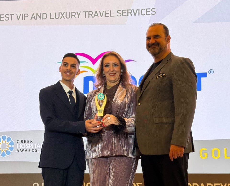 Mideast Travel Worldwide Wins Gold Awards in Best VIP and Luxury Travel Services and Best Greek Initiative Promoting Greece Abroad